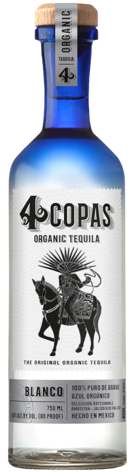 4 COPA ORGANIC BLANCO TEQUILA 750ml