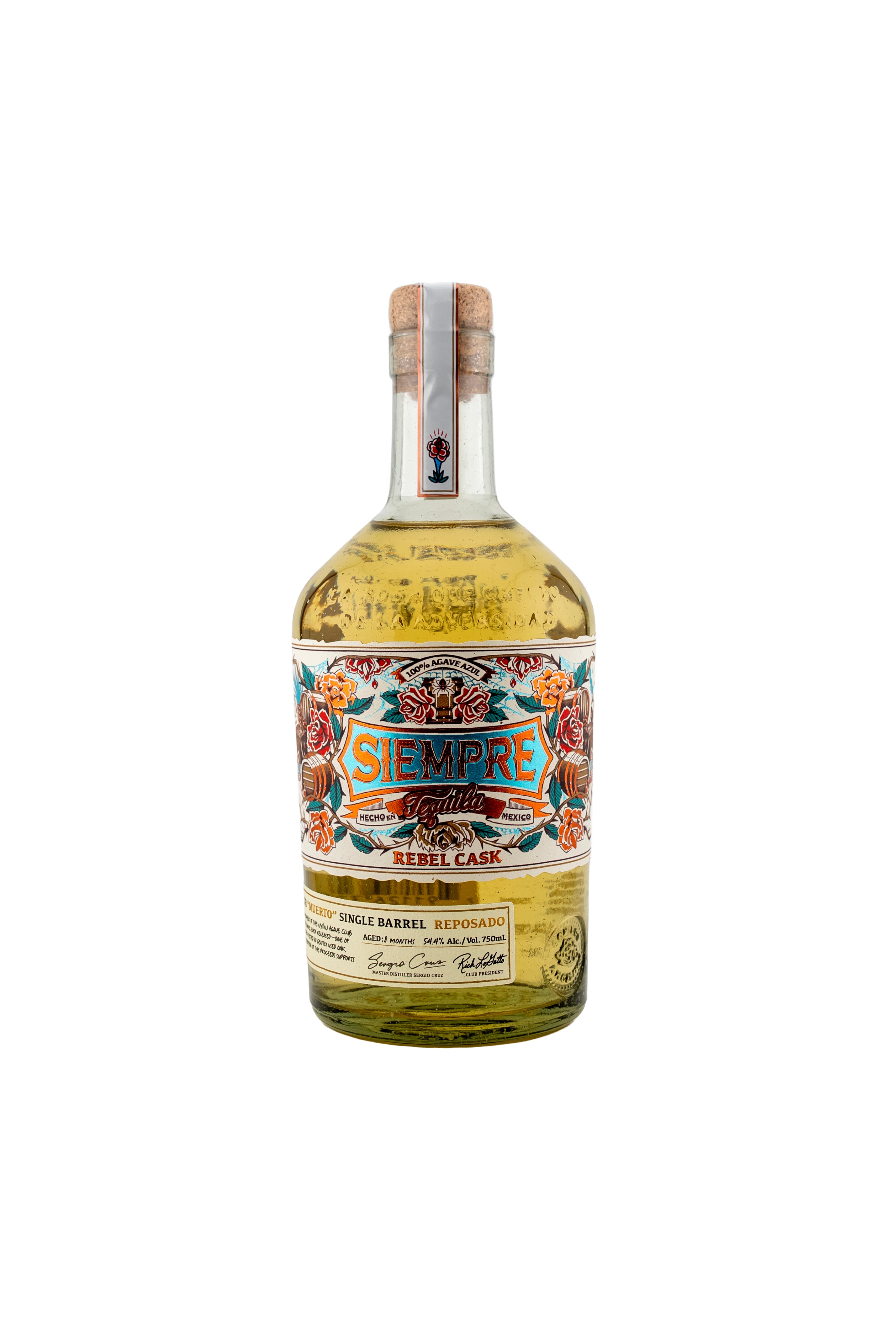 Siempre Tequila Rebel Cask NY/NJ Muerto Single Barrel Reposado