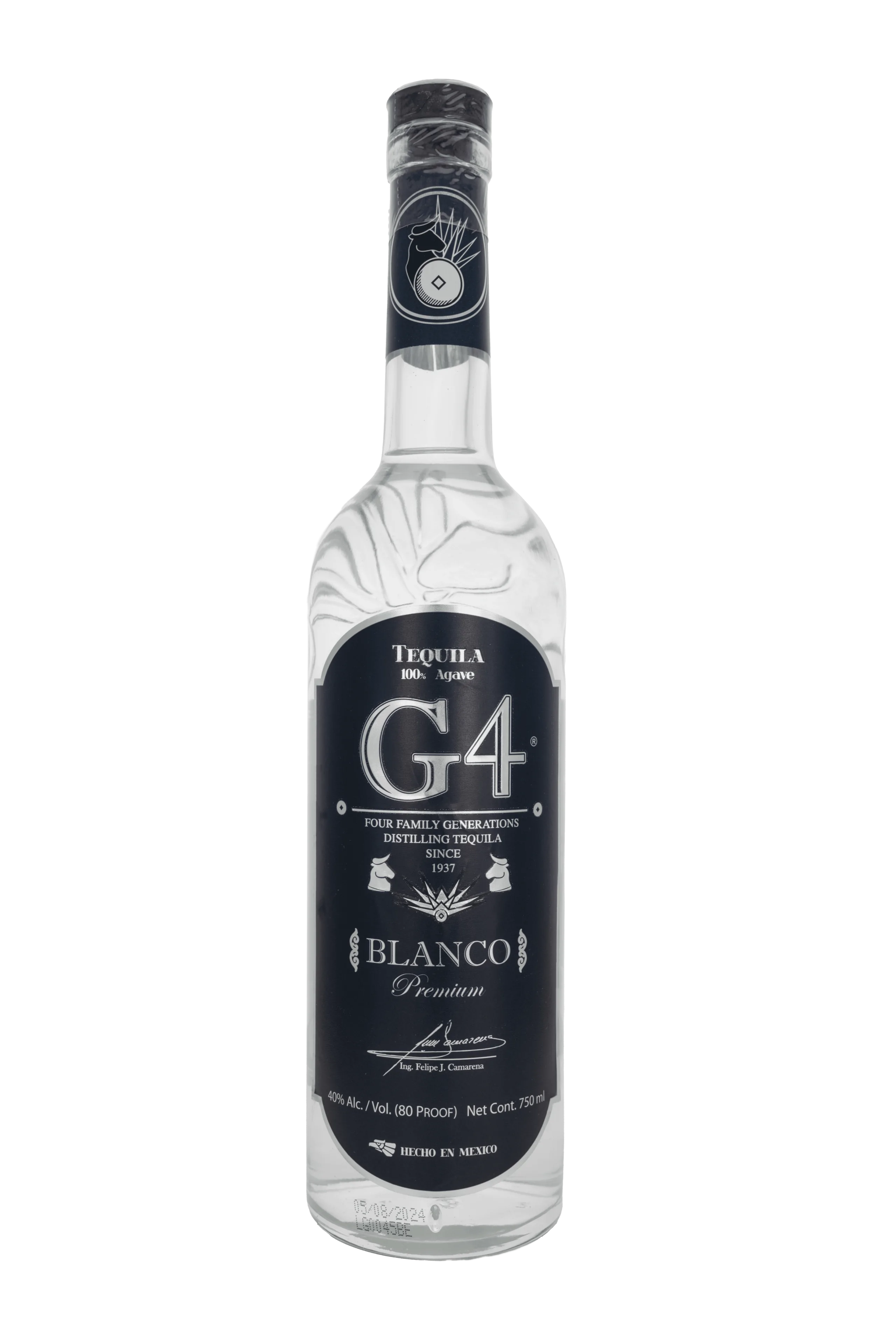 G4 Blanco Tequila 750ML