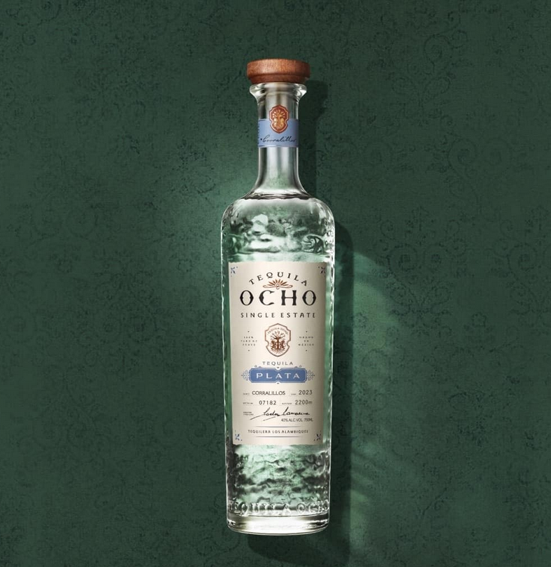 Tequila Ocho Plata 750 ml
