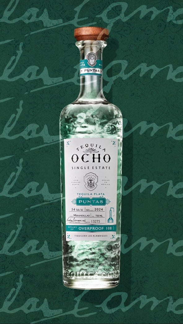 Tequila Ocho OVERPROOF PLATA 750ml